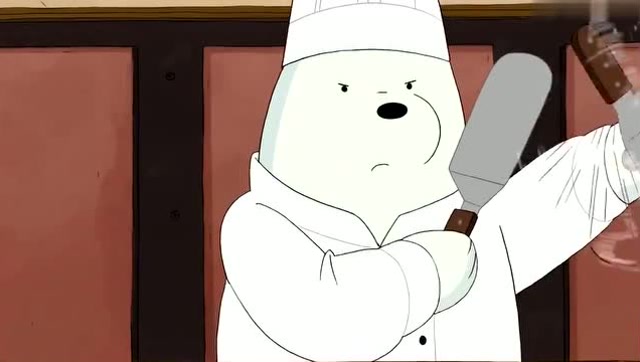《咱们裸熊》,三剑客中做饭的白熊超帅!