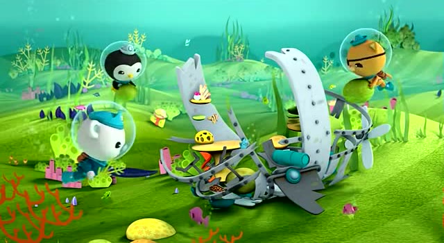 海底小纵队把小丑鱼艇做成了人工鱼礁