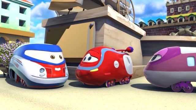 伊森小火车动画片,比赛中的得了冠军将是件很荣耀的事情