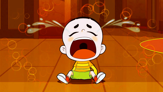 水上乐园之行波折不断,大头儿气得哇哇大哭!