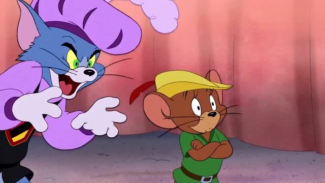 猫和老鼠:杰瑞帮助罗宾汉取得射击冠军