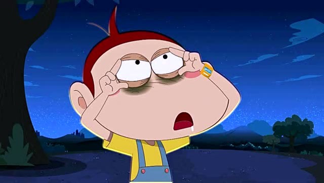 育儿科学早教3-6岁阿u动漫之爆笑校园 第40集-看流星