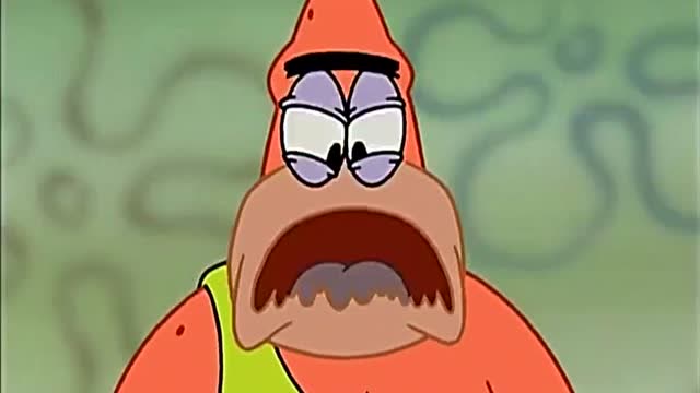 原始海绵哥和原始派大星竟然是这么互相打招呼的,可怕