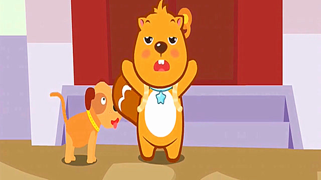 《黄狗看家》:宝宝喜欢听的儿歌,大黄狗汪汪叫 ,宝宝喜欢狗狗吗?