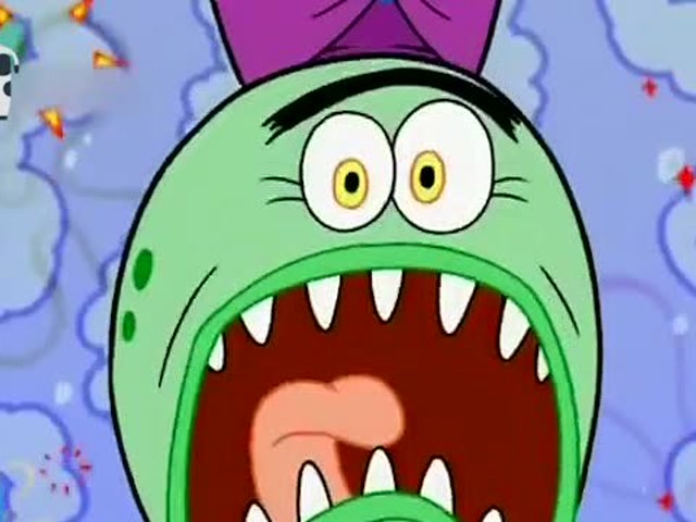 海绵宝宝:大鲨鱼,有这么惊讶的表情吗?