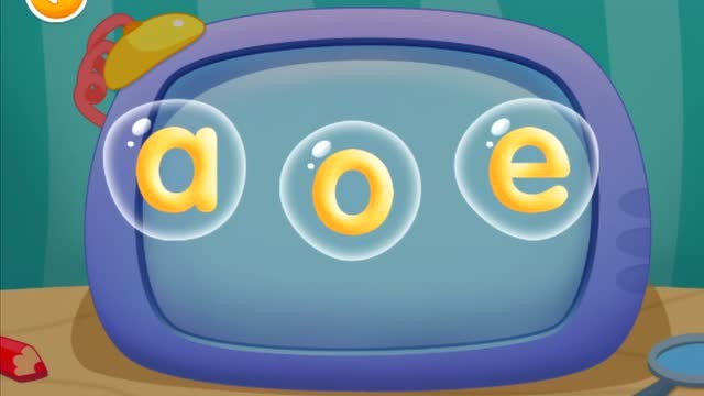 2-6岁宝宝益智游戏 拼音大闯关拼音字母学习 aoe
