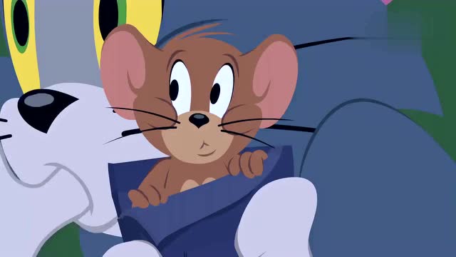 猫和老鼠调皮的汤姆自己吃自己的手指