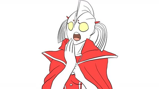 玛丽奥特曼儿童卡通简笔画