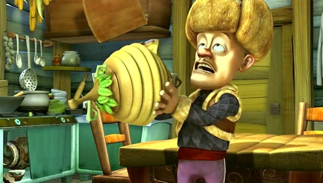 天晴了 熊大熊二发现 蜂窝被光头强拿走了 蜂蜜没有了