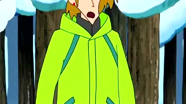 蜡笔小新: 小新撮合了一对情侣, 没想到他们是雪女和雪男