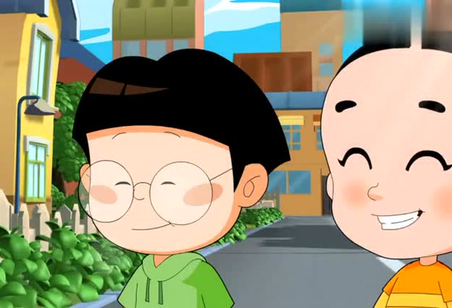 大头儿子:大头和小明进入了棒棒糖的世界