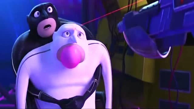 神偷奶爸3:坏小子被自己的泡泡糖黏住,格鲁拿到了钻石!