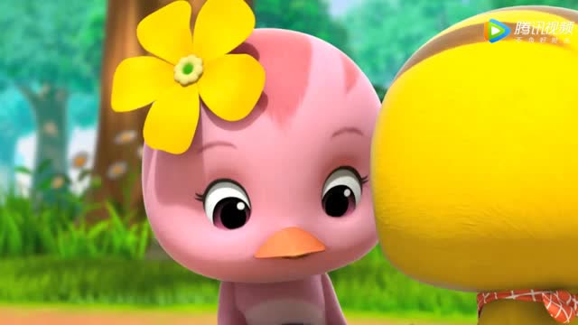 《萌鸡小队》欢欢找到了有花纹的酷石头!欢欢比赛赢了吗?