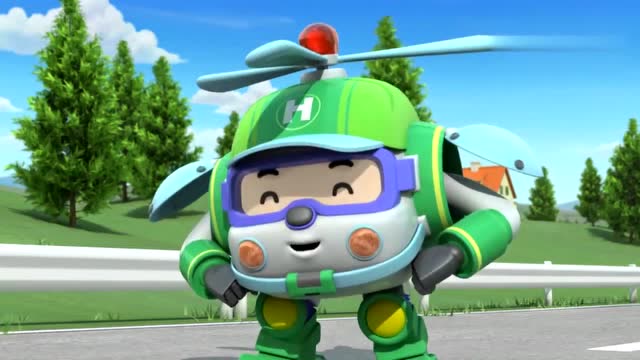 变形警车珀利:斯库比把自己的秘密告诉了海利一个人