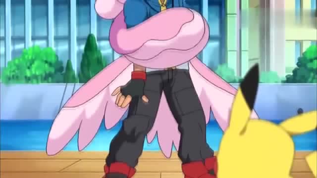 精灵宝可梦,粉红色的轻飘飘,很喜欢人类啊