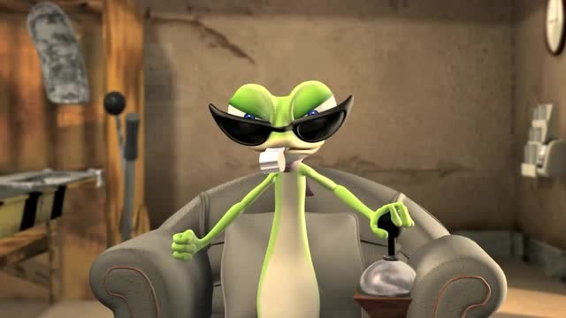 倒霉熊2:糟糕了!四脚蛇老板又来了,大笨熊会不会被炒鱿鱼呀!