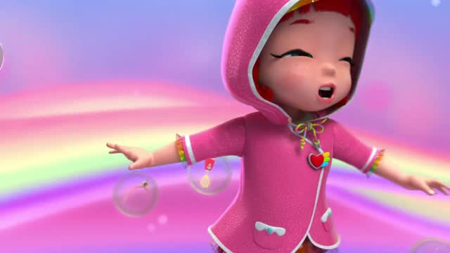 《彩虹宝宝》彩虹宝宝要让小雪知道她的杂技不会伤害到别人