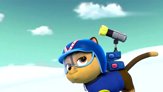 汪汪队立大功:调皮捣蛋猫咪大队比赛作弊,掉下悬崖太倒霉