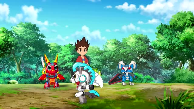 钢甲小龙侠:巫师竟然是鹿怪,这让旋风马大开眼界了