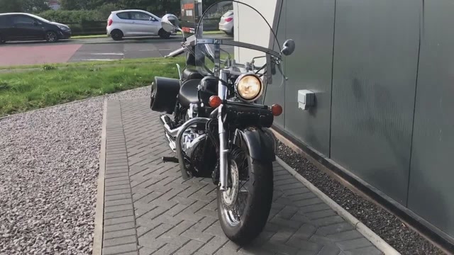 本田vt750:哈雷的范儿,本田的芯!