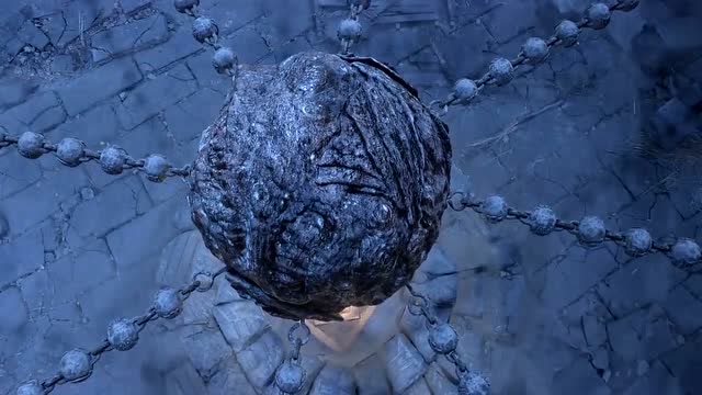 奇门遁甲 地下洞穴出现红色怪物