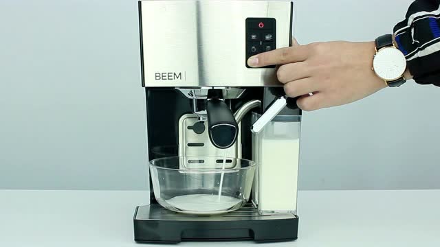 beem全自动意式咖啡机(21按钮-奶泡 杯量设置)