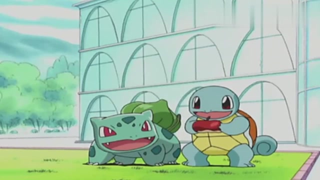 妙蛙种子杰尼龟兄弟二人玩耍被欺负,最后妙蛙种子都生气了!