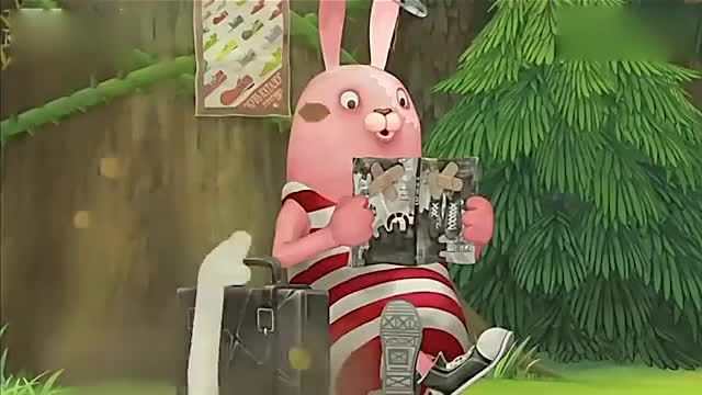 越狱兔第五季白兔子挖地道,想搞绿兔子,被发现