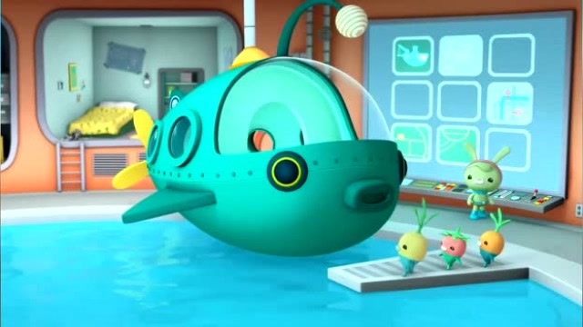 海底小纵队:突突兔准备好了灯笼鱼艇,巴克队长准备做什么呢?