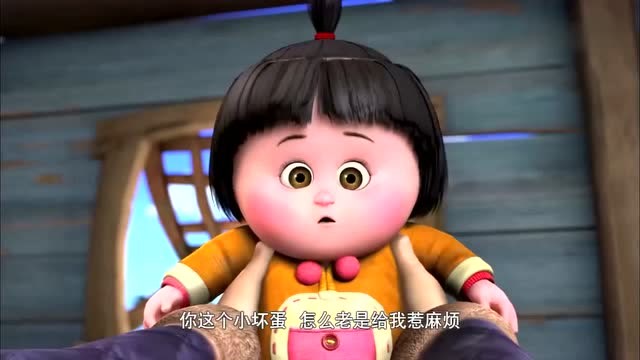 熊出没之夺宝熊兵,光头强竟能这么细心,把嘟嘟照顾得妥妥的