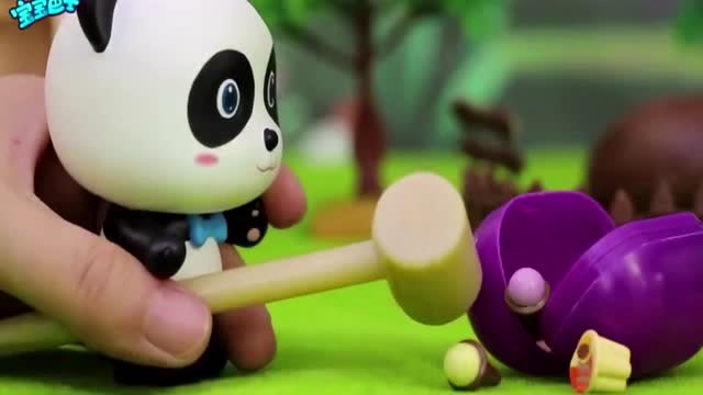 宝宝巴士玩具:奇趣蛋风波,误砸喷火龙,看奇奇有什么办法解决