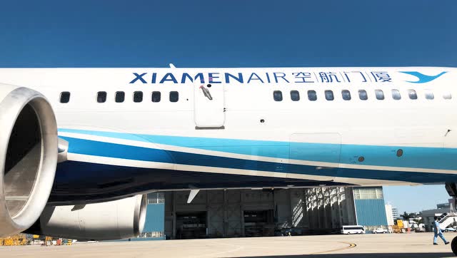 厦航757飞机c12检