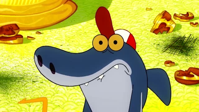 鲨鱼哥和美人鱼:人鱼爸爸来找美人鱼玩!