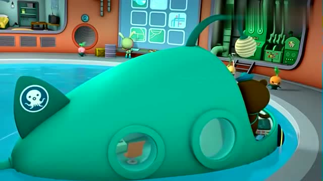 海底小纵队:鲨鱼往章鱼堡上撞,牙齿都磕掉了