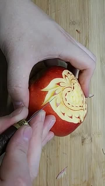 我的私藏景点苹果爱心雕刻,了解一下!