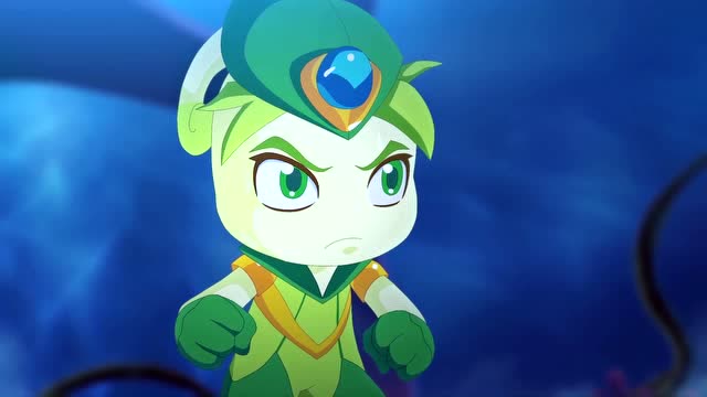 木奇灵第2季圣天灵种:洛飞发现坠星守护者