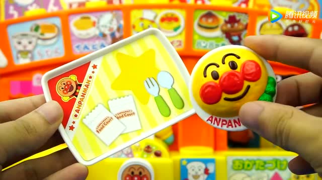 《玩乐三分钟》一起来玩面包超人的小吃店过家家玩具游戏哦