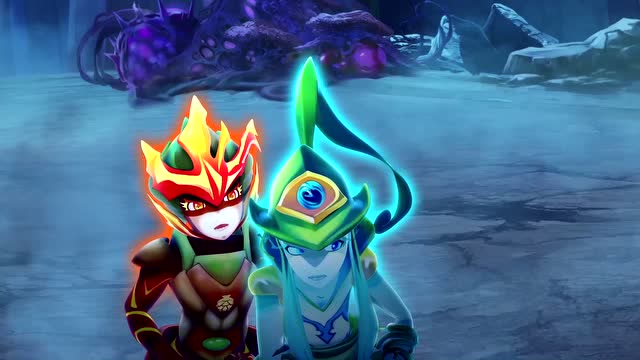 木奇灵第2季圣天灵种:摩天要杀掉松卡和芽力