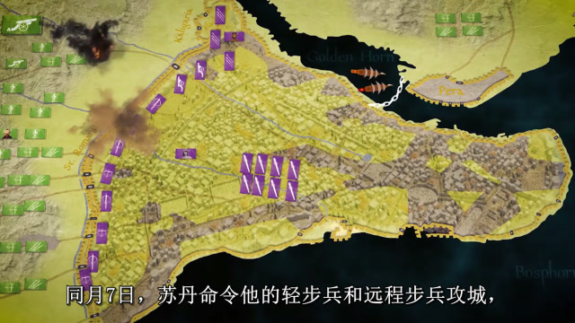 详解君士坦丁堡战役奥斯曼帝国是如何攻克东罗马都城的
