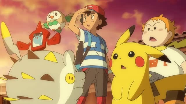 宠物小精灵,击退火箭队,麻麻刺刺与皮卡丘强力组合