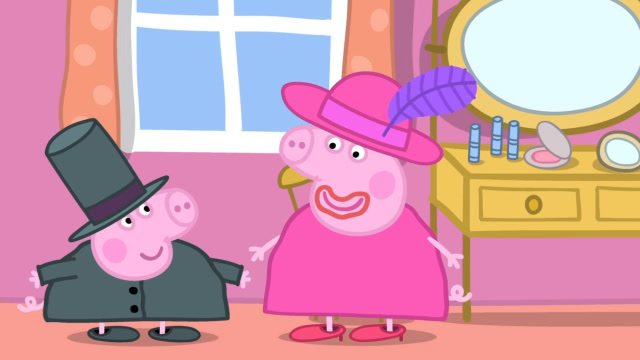 小猪佩奇和坎迪在马路上做游戏 汪汪队告诉他们这样危险 玩具故事