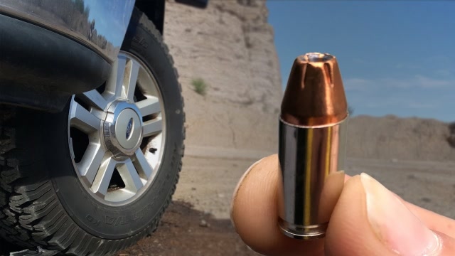 臭名昭著的空头弹能打穿猛禽的防爆胎吗牛人亲测结果让人意外