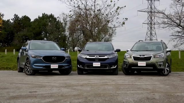 本田crv,斯巴鲁森林人和马自达cx5一个档次的吗?比一下就明白了