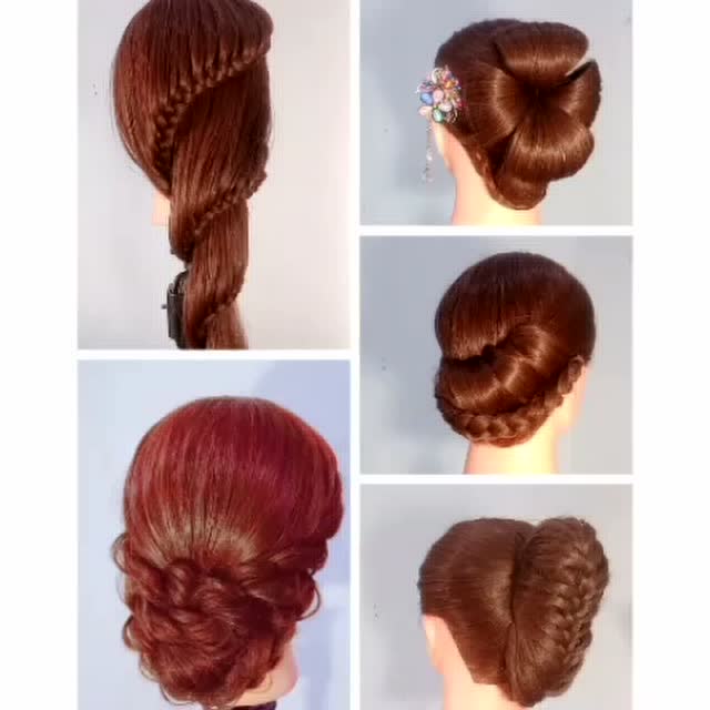 简约又好看的发髻