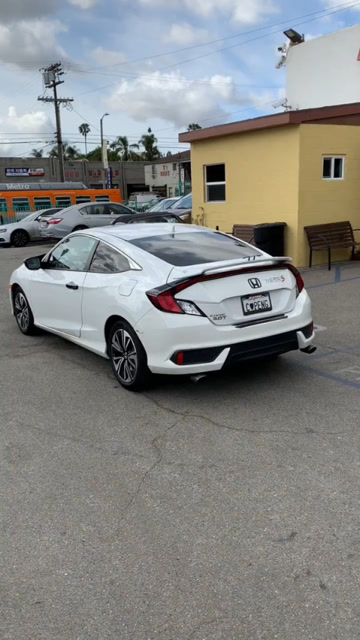 纯进口版本田思域,双开门溜背的设计,保时捷911见了都认输!