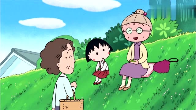 樱桃小丸子:奶奶提早回来就是为了让小丸子高兴,奶奶真是太好了!