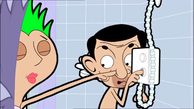 《憨豆先生》豆豆哥你没有问过人家就跑到人家那里洗澡,这样不行哦