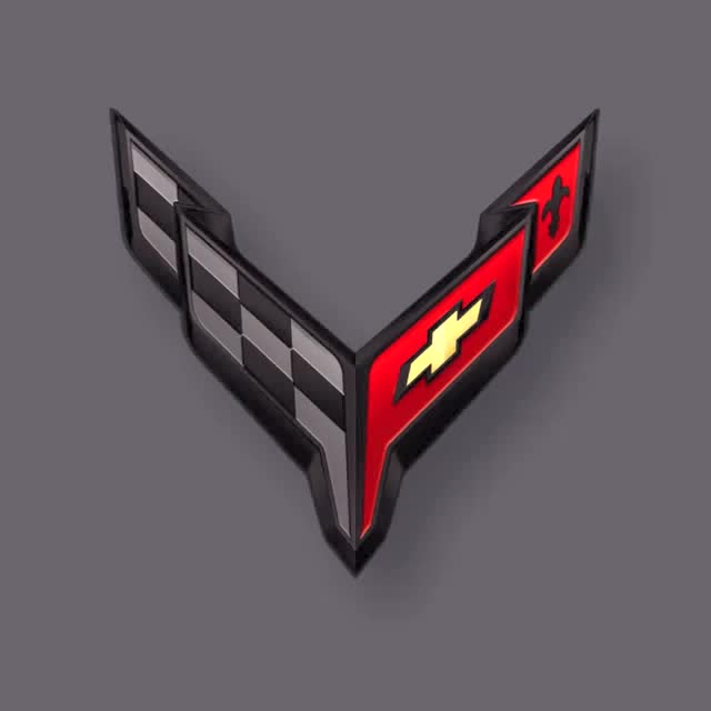 雪佛兰科尔维特(corvette)更换新logo
