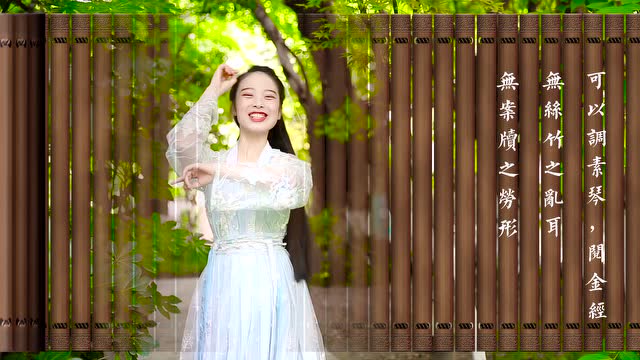 舞动诗韵《陋室铭》