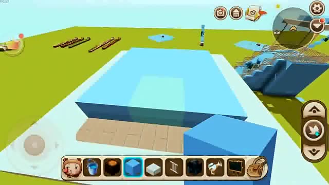 迷你世界水电梯全自动水滑梯教程,好好玩的样子!(1)